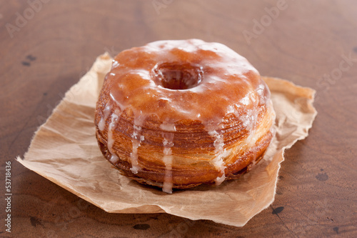 Photo: Croissant and doughnut mixture Croissant and doughnut mixture