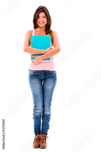 Photo: Happy female student Happy female student
