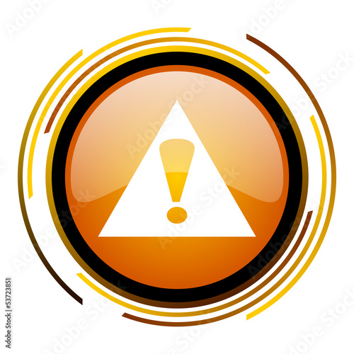 Illustration: warning icon warning icon