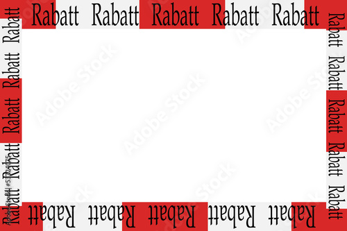 Photo: Absperrband Rabatt Rahmen Absperrband Rabatt Rahmen