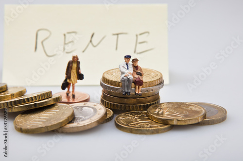 Photo: Konzept Rente und Altersvorsorge Konzept Rente und Altersvorsorge