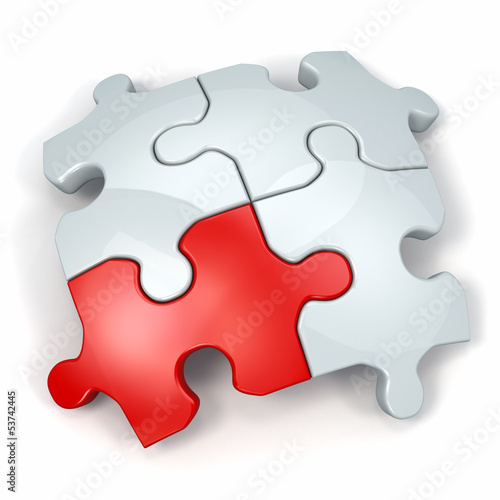 Illustration: Jigsaw puzzle Jigsaw puzzle