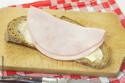 Photo: tartine de jambon tartine de jambon