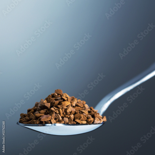 Photo: Granulated instant coffee Granulated instant coffee