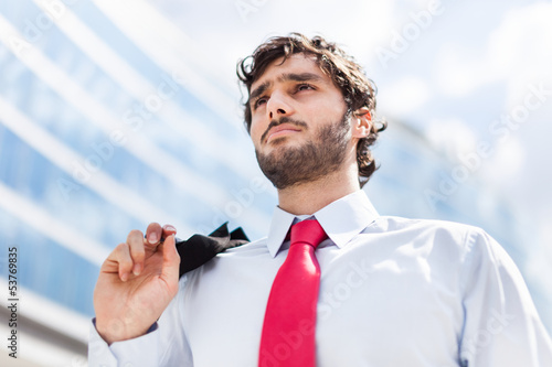 Photo: Confident businessman portrait Confident businessman portrait
