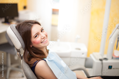Photo: Woman at the dentistry Woman at the dentistry