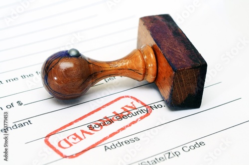 Photo: Stamp approved Stamp approved