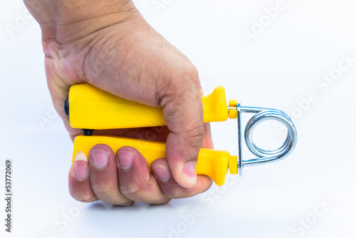 Photo: spring hand grip for exercise spring hand grip for exercise