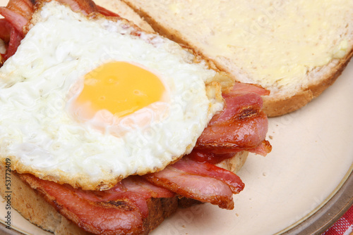 Photo: Bacon & Fried Egg Sandwich Bacon & Fried Egg Sandwich
