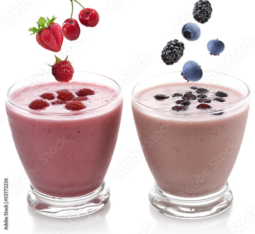 Photo: Raspberry And Blackberry Smoothie Raspberry And Blackberry Smoothie