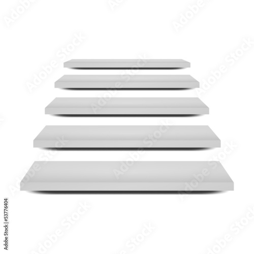 Vector: treppe frei tragend I treppe frei tragend I