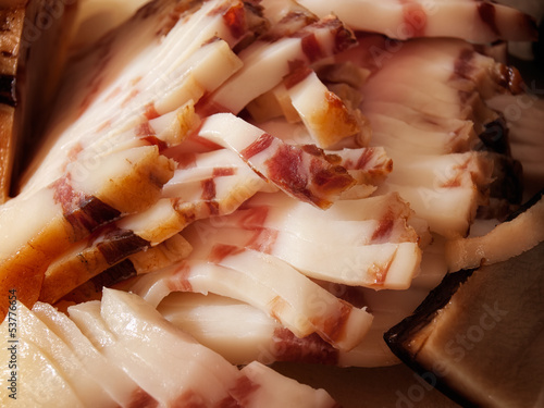 Photo: Domestic bacon Domestic bacon