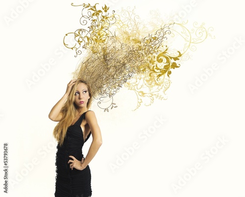 Photo: Creative hairstyle Creative hairstyle