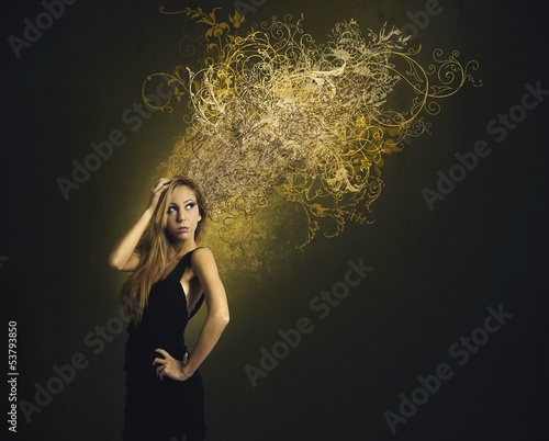 Photo: Creative hairstyle Creative hairstyle