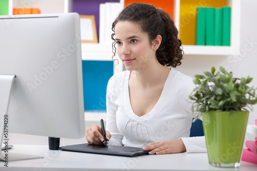 Photo: Graphic designer Graphic designer