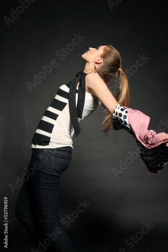 Photo: Frau inn Pose Frau inn Pose