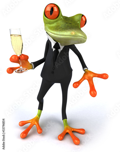 Illustration: Fun frog Fun frog