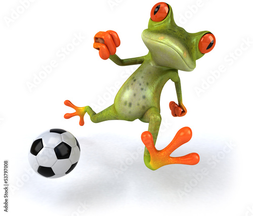 Illustration: Fun frog Fun frog