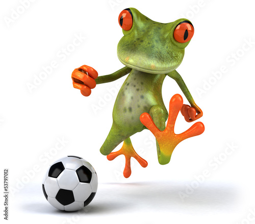 Illustration: Fun frog Fun frog