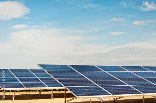 Photo: Solaranlage Solarzellen Solaranlage Solarzellen