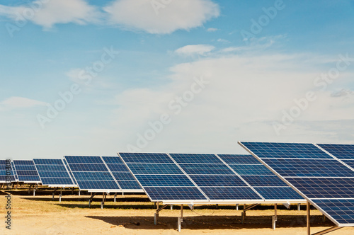 Photo: solar panels solar panels