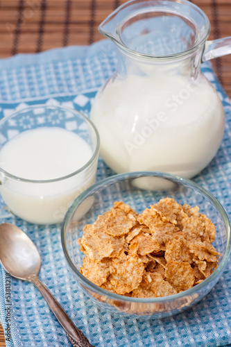 Photo: Bran flakes Bran flakes