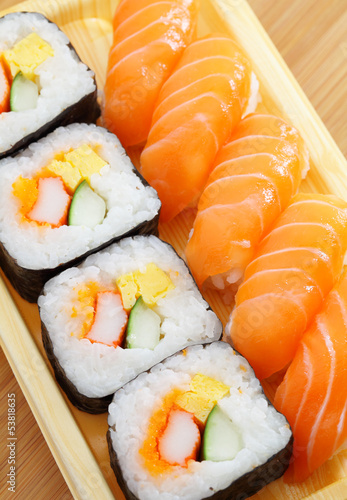 Photo: Sushi bento box Sushi bento box