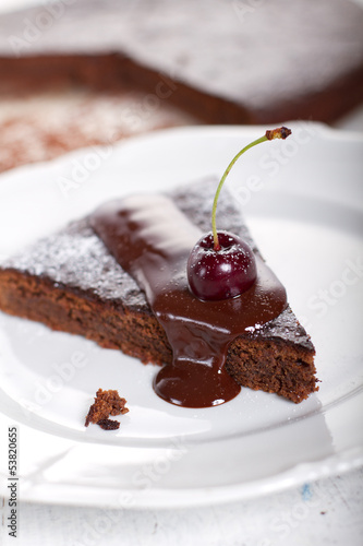 Photo: Schokoladenkuchen Schokoladenkuchen