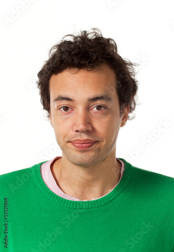 Photo: young man portrait young man portrait