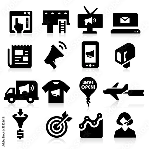 Vector: Marketing Icons Marketing Icons