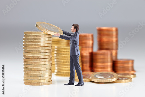 Photo: Saving money Saving money