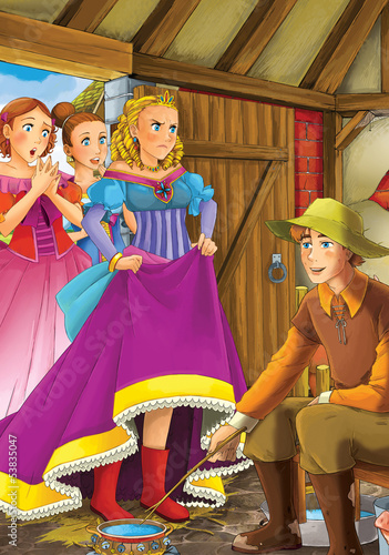 Illustration: Swineherd - Prince or princess Swineherd - Prince or princess