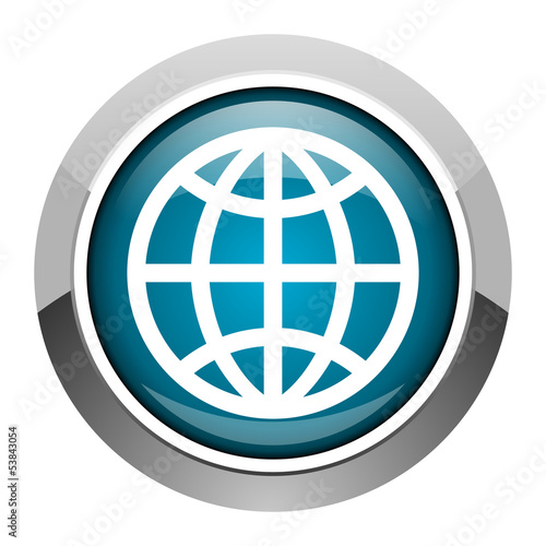 Illustration: earth icon earth icon