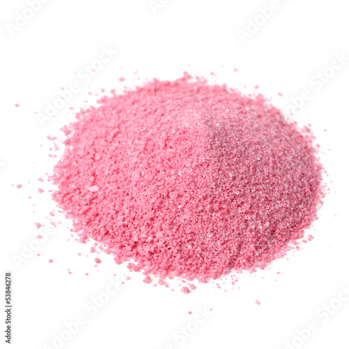 Photo: Instant Juice Powder Concentrate Isolated on White Background Instant Juice Powder Concentrate Isolated on White Background