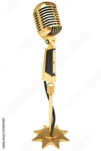 Illustration: microphone microphone