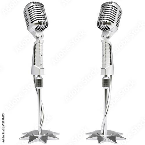 Illustration: microphone microphone