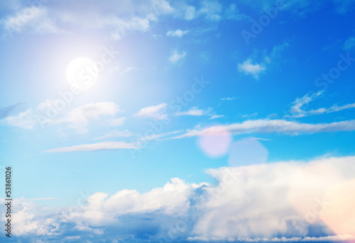 Photo: sun high in sky sun high in sky