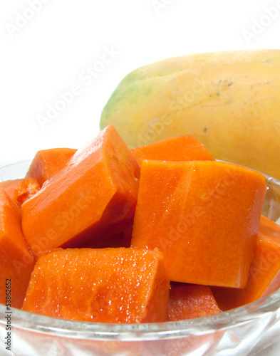 Photo: papaya, pawpaw papaya, pawpaw