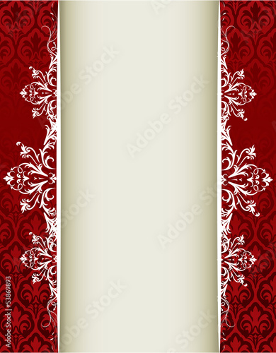 Vector: Royal vintage cover Royal vintage cover