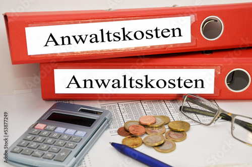 Photo: Anwaltskosten Anwaltskosten