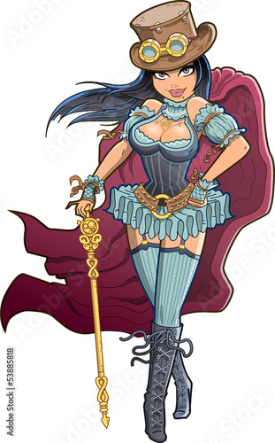Sexy Victorian Steampunk Woman