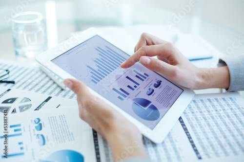 Photo: Review of market Review of market