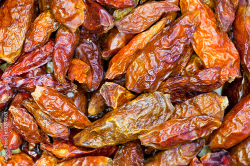 Photo: red hot peppers close up red hot peppers close up