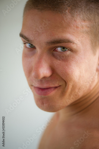 Photo: portrait of the young guy portrait of the young guy