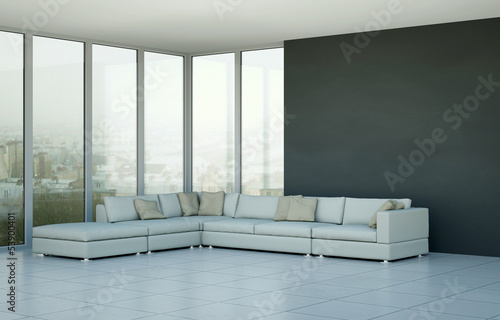 Illustration: modernes Sofa modernes Sofa