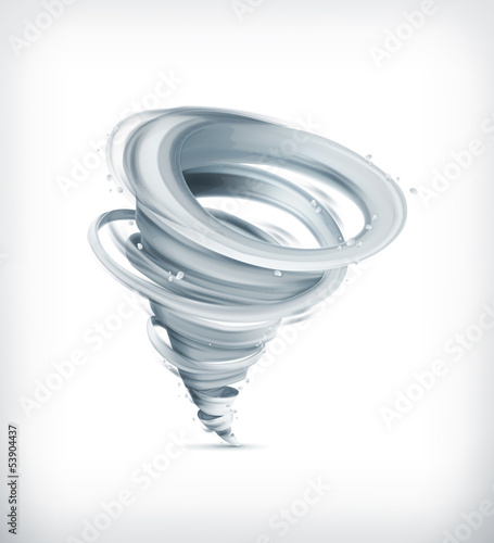 Vector: Tornado icon Tornado icon