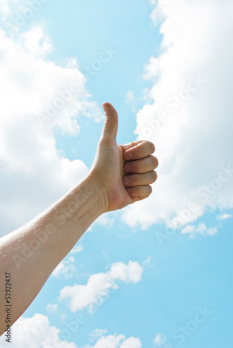 Photo: Hand in the sky Hand in the sky