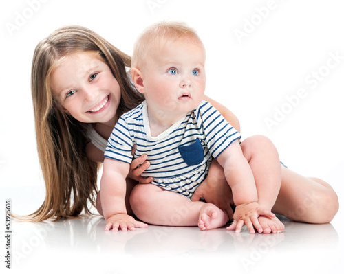 Photo: adorable little sisters adorable little sisters