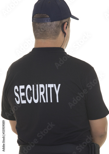 Photo: security guard security guard