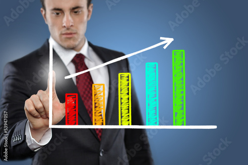 Photo: Man with Chart Man with Chart